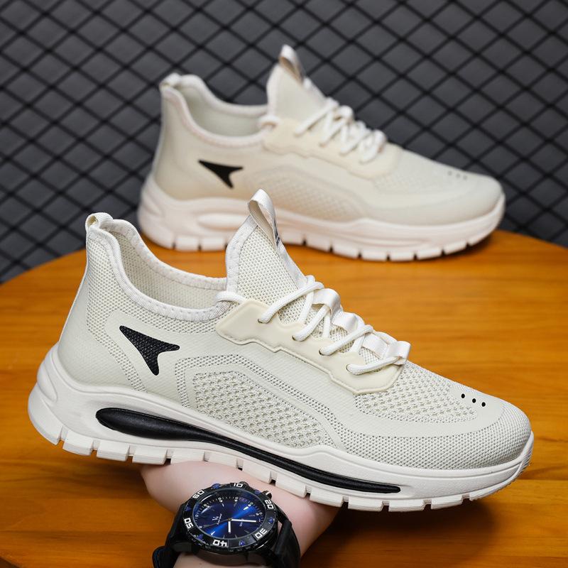 Кроссовки, модные трендовые мягкие подошвы, легкие кроссовки для бега, дышащая подростковая мужская обувь Fly Weave