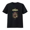 Nokturnal Mortum Oberih Ts Черная Футболка Уникальный Дизайн Череп Гриб Крыло для Мужчин винтажный Стиранный Топ для Повседневной Носки