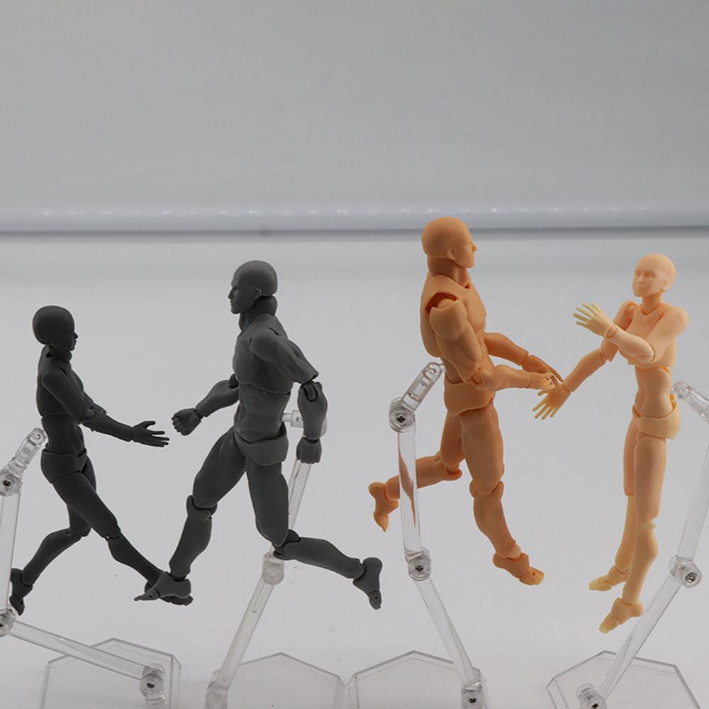 Action Toy Human Postures Man and Woman Figure Model Action Figure Drawing Figures Human Mannequin