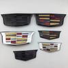 2Pcs 19.3x7.5cm 11.9x4.6cm Car Front Rear Emblem Logo Stickersfor Cadillac XT6 Center Trunk Badge Auto Accessories