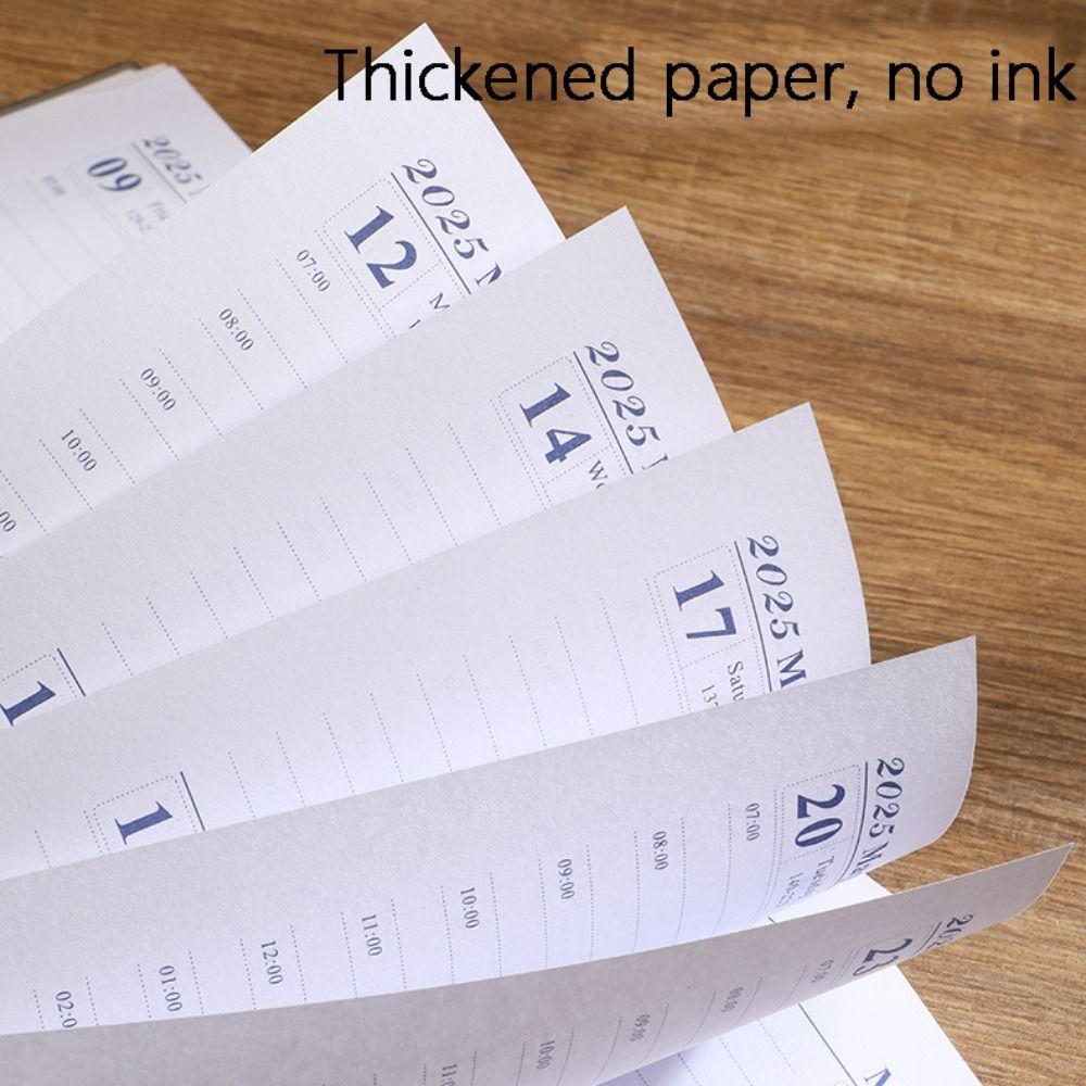 Блокноты-планеры формата А5 на 2025 год, 365 дней, ежедневник на английском языке, блокноты для записей и скетчбук, 400 страниц, ежедневник на английском языке на 2025 год.