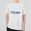 Skechers Colorful T Shirt Unisex Marshmallow White L122U199-0074