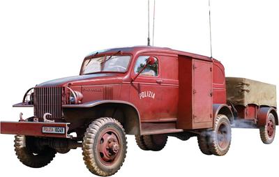 Пластиковая модель Miniart Communication Truck с прицепом MA37062 1/35 K-51