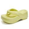 Fashion Litfun Female Outdoor Beach Shoes Bathroom Slides Fashion Thick Bottom Flip Flops Women Summer Indoor Home Platform Sandals