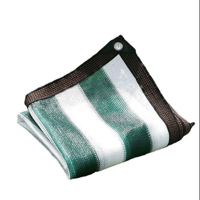 Linwa Dark Green Striped Sunshade Net