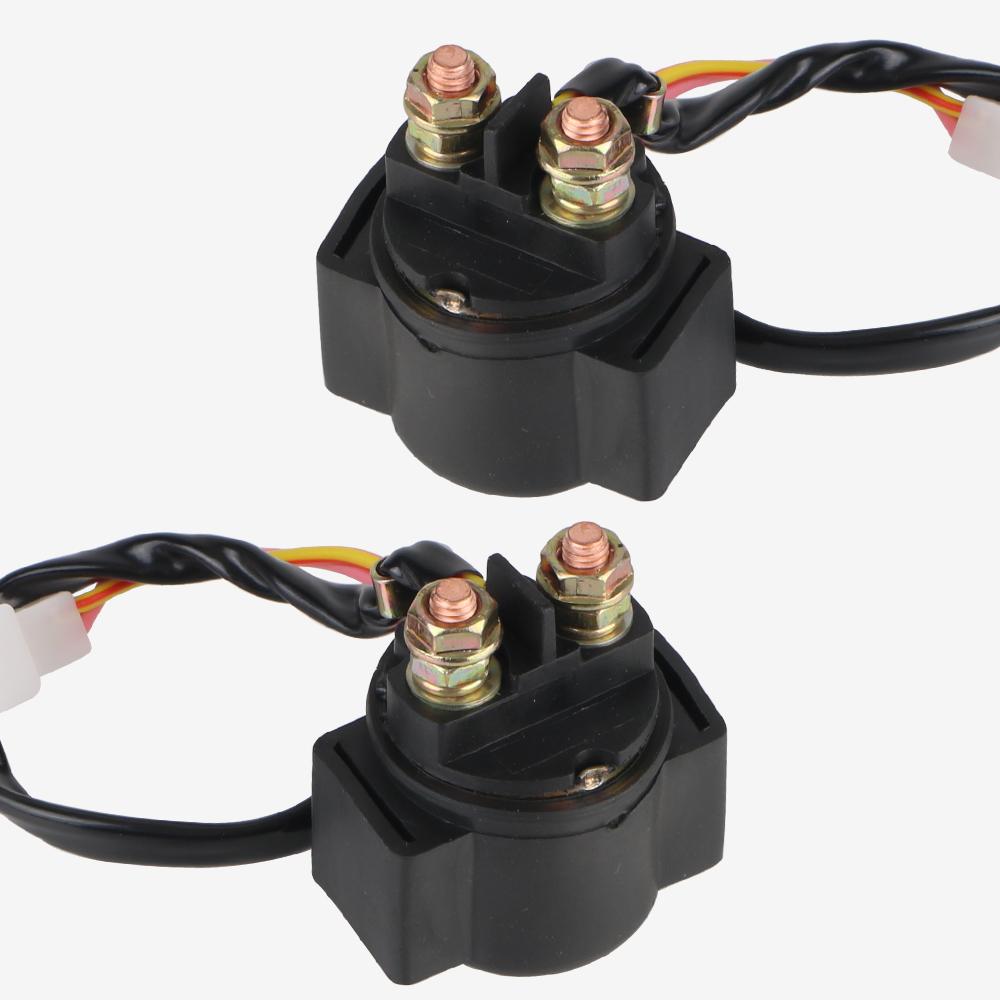 20W 1Pcs Solenoid CG125,GY6-125 Motorcycle Starter Relay 12V For Scooter ATV Karts 2 Pin 2 Wires For GY6 50cc 125cc 150cc