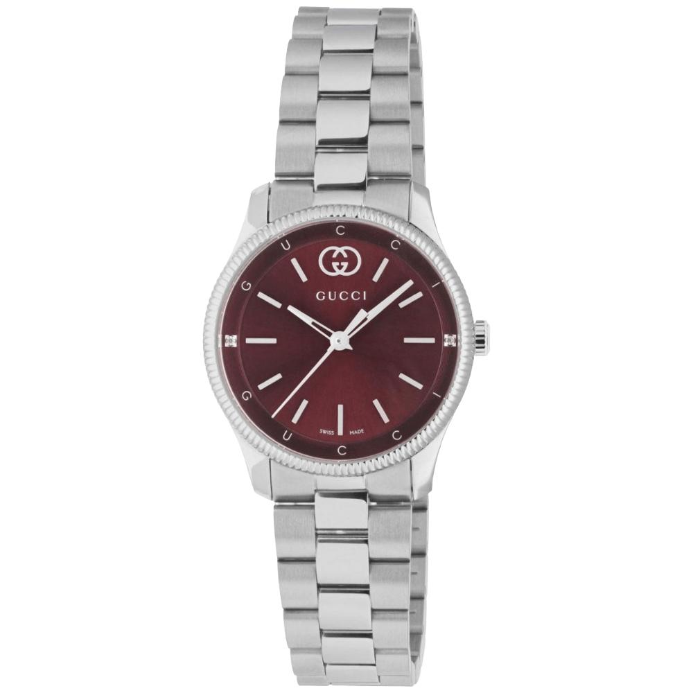 Gucci YA1265069 Женские часы G-Timeless с красным циферблатом