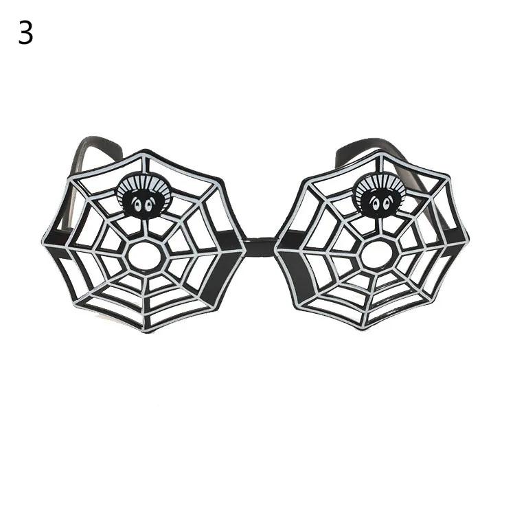 1 шт. Хэллоуинские очки, креативная новинка, забавные очки, тыква, череп, паутина, страшные глазные яблоки, страшные