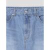 8SECONDS Peach Denim Mini Skirt Sky Blue
