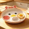 Ceramic Dipping Sauce Dish Animal Shape French Fry Plate Breakfast Dish Cow Sushi Plate  Kitchen