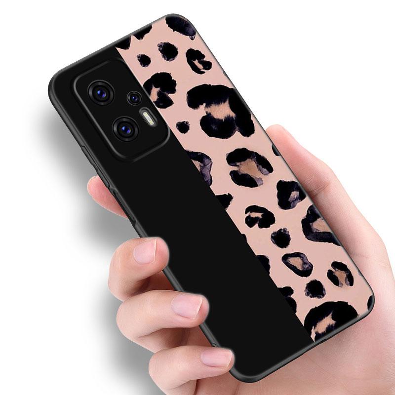 Чехол для телефона с леопардовым принтом для Xiaomi POCO F2 F3 M2 M3 M4 X3 X4 Pro NFC F4 GT 5G F1 X2 C3 C31 C40 M5S, мягкий черный чехол из ТПУ
