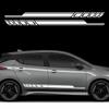 Автомобильные наклейки на боковые двери, комплект виниловой пленки для Nissan LEAF, водостойкая пленка ПВХ, наклейки, автомобильные аксессуары, декорация экстерьера