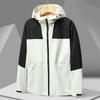Fashion Contrasting Color Hooded Jacket Couple Jacket Spring and Autumn New Young Men's Windproof and Water-proof Jacket