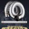 1.5m Stainless Steel High-Temperature Resistant Corrugated Flexible Exhaust Hose for Heaters and Gas.