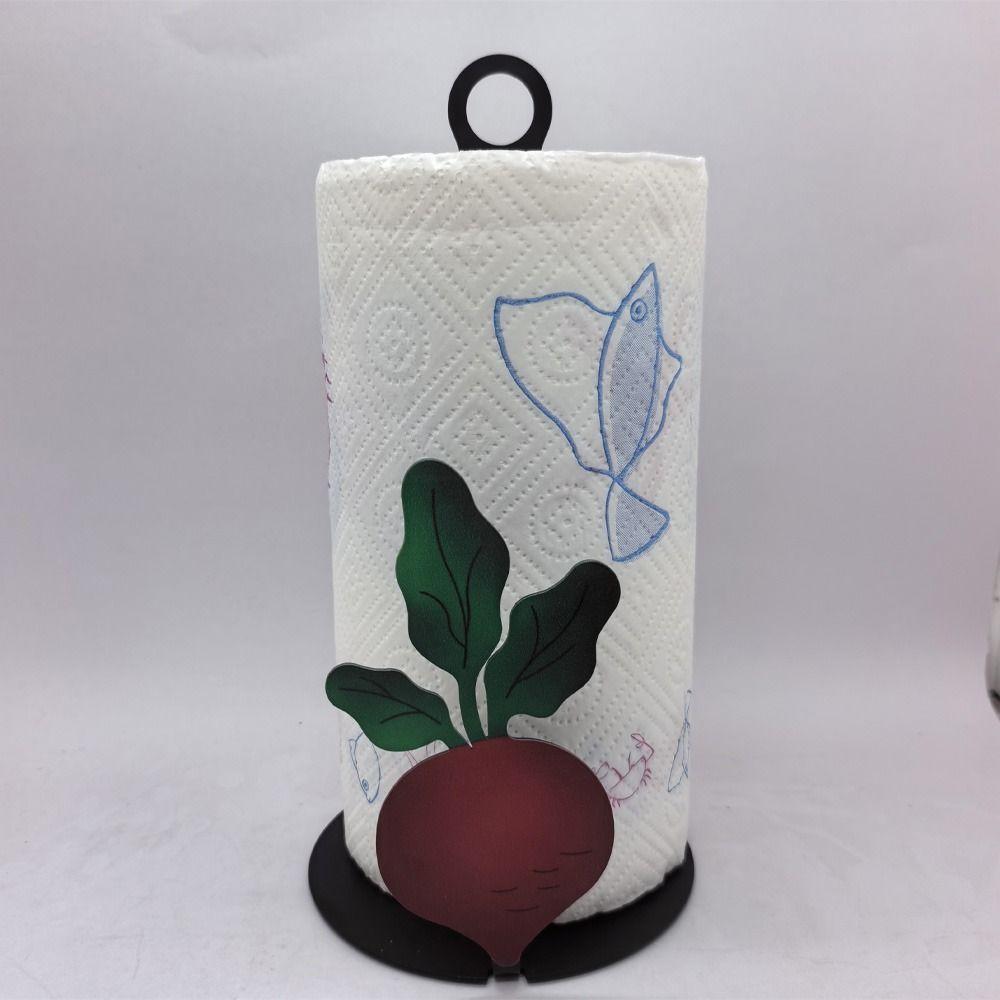 Fruits Vertical Napkins Rack Cat Flower Tissue Holder Practical Tissue Storage Rack Dining Table