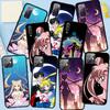 Чехол для телефона Samsung Galaxy S24 S23 iPhone 15 14 Xiaomi Redmi Note 13 12 11 8 10 9 Pro Max X XR OPPO A15 Huawei чехол с изображением девушки из мультфильма «Сейлор Мун»