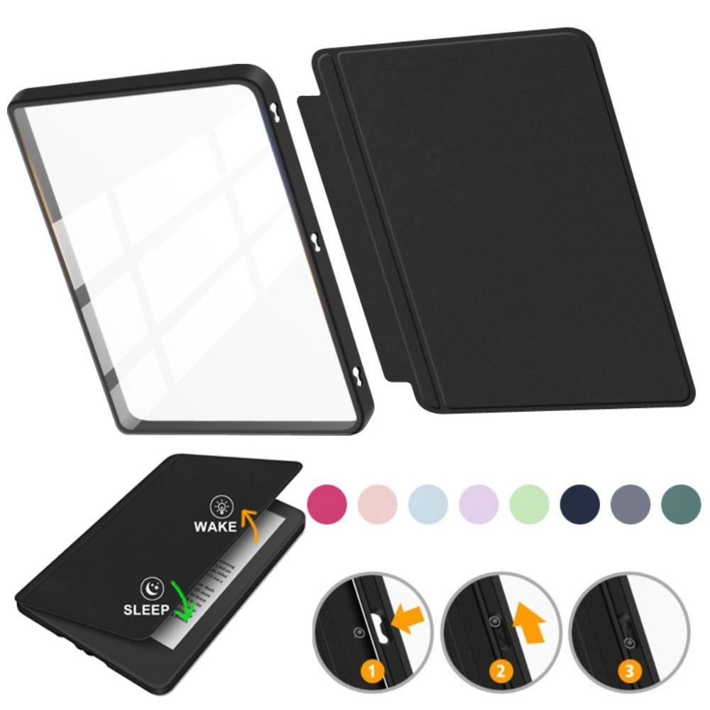 Обложка для электронной книги с функцией автоматического включения/выключения для Kindle Paperwhite 12-го поколения 2024 7 дюймов Colorsoft SA568B SA569P