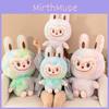 Colorful New Plush Tie-dye Mink Fur Doll Toy Adorable Soft Stuffed Animal For Kids