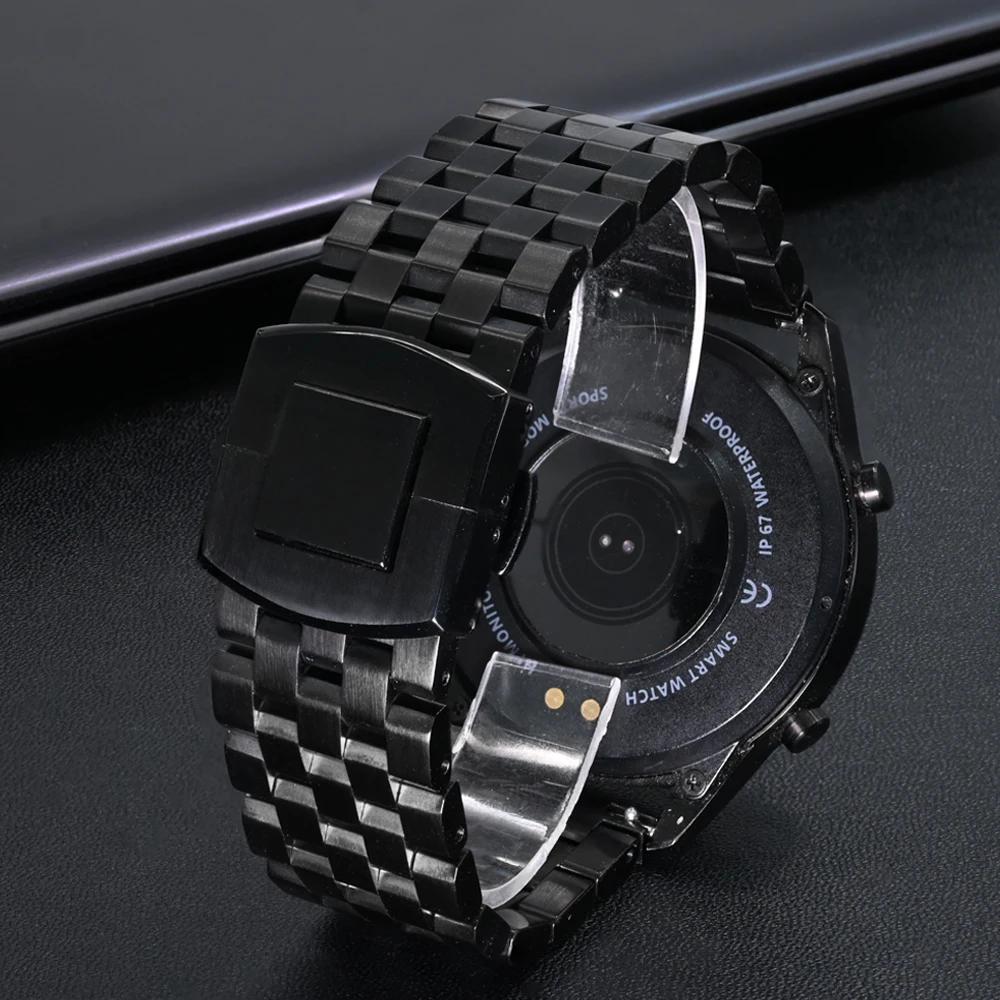 22mm Stainless Steel Band For Huawei Watch 4/4Pro GT4 GT3 Pro 46mm Ultimate Mens Metal Strap For Amazfit Balance GTR 47mm Correa