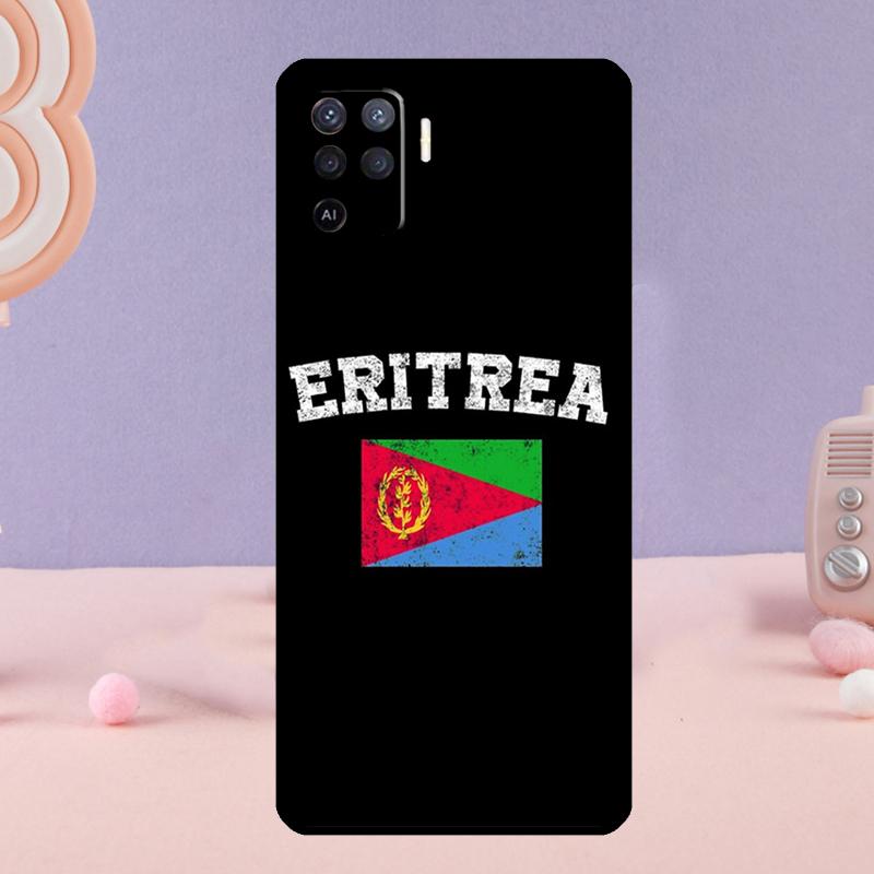 Eritrea Flag Phone Case For Oppo A80 A60 A40 A94 A54 A98 A78 A18 A38 A58 A16 A76 A96 A17 A77 A74 A57S A15