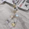 Star Pearl Phone Strap Phone Charms Mobile Lanyard Trendy Pendant Beaded Phone Chain  Jewelry Gift