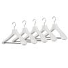 Shinko Hanger Formal Hangers, 39cm Wide X 6.3cm Thick, Roomy, Prevents Sagging, Non-Slip Stop Bar, Rotating Hooks, Stylish, Fits Suits, Shirts, Jacket