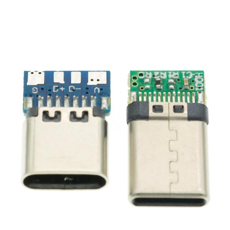 11 шт. Адаптер-разъем для пайки провода и кабеля USB 1.1 Type C Разъем 11 контактов Папа/Мама Розетка 11 контактов Поддержка Печатной платы