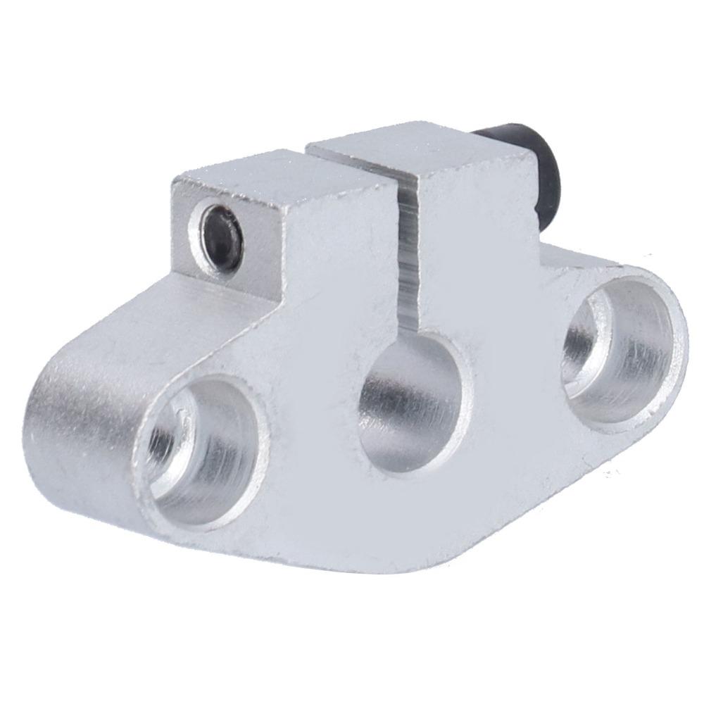 2pcs Rod Clamping Support Linear Shaft Support Horizontal Mount Flange Mount Bracket For 3D Printer