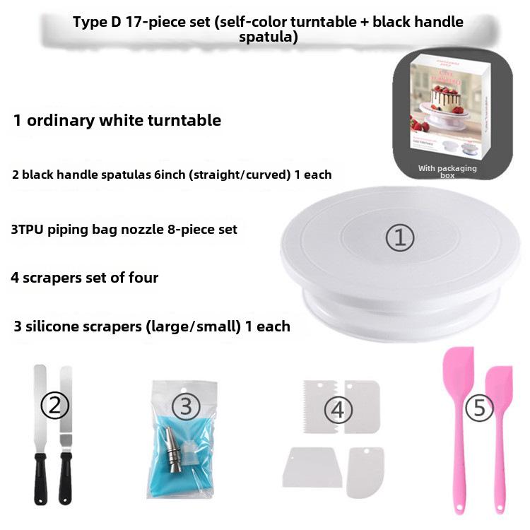 Набор для украшения торта из пшеничной соломы - вращающийся инструмент для выпечки для проектов «сделай сам»