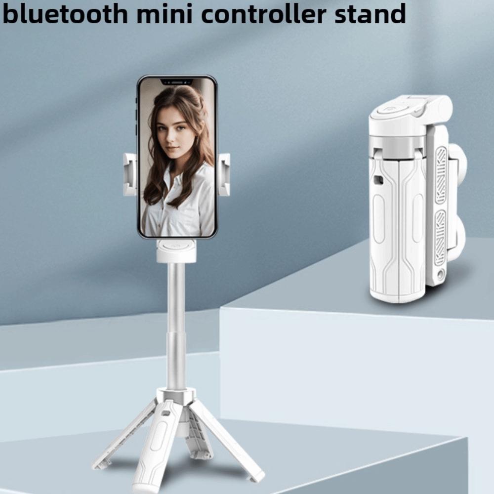 360° Rotation Bluetooth Selfie Stick Extendable Selfie Stick Tripod  Phone Accessories