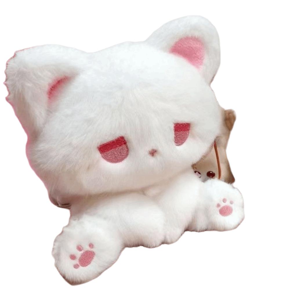 Cute Emo Dolls Sitting Posture Stuffed Animal Emo Sad Cat Plush Toy Gift For Friends