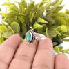 Хромовый диопсид Драгоценный камень Серебро 925 пробы Ювелирное изделие Ручной работы Дизайнерское кольцо RR-9-1