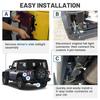4-контактная проводка для прицепа MECMO для Jeep Wrangler JK JKU 2007-2018, Проводка для фаркопа для Rubicon Sahara Sport Unlimited 2-дверный 4-дверный Прицеп