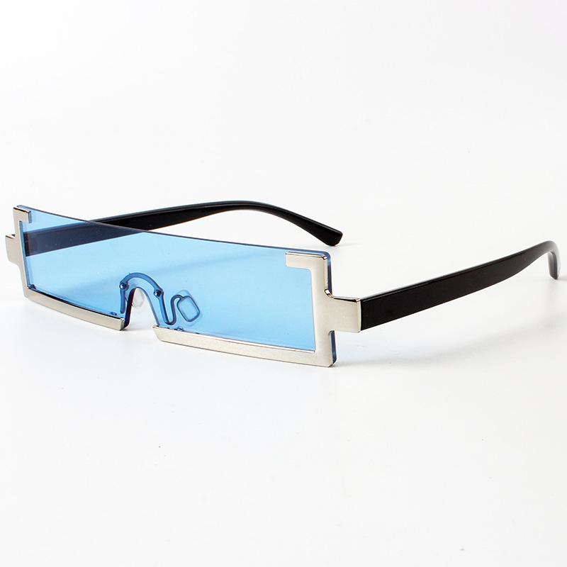 New Borderless Bounding Square Sunglasses Women Design Brand Sun Glasses Half Frame Fashion Eyewear UV400 Oculos De Sol