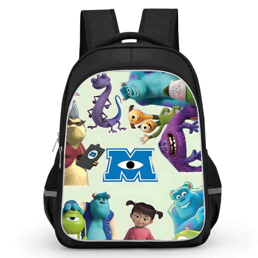 Школьный рюкзак Monsters Power Company Monsters, Inc, многофункциональный, из ткани Оксфорд, легкий, с изображением в высоком разрешении