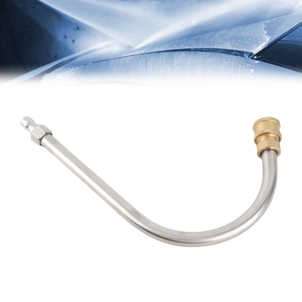 U Shaped Pressure Washer Extension Wand with 5 Nozzles Pressure Washer Curved Rod  Window Washing