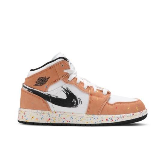 Air Jordan 1 Mid SE GS Брызги краски DA8006-100