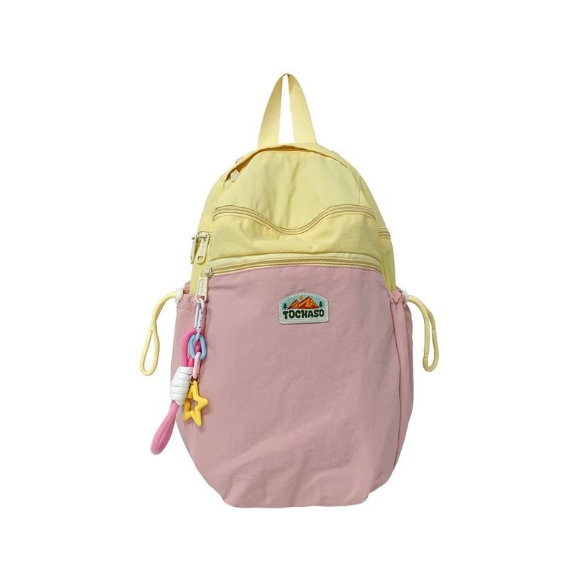 Delightful Backpack Nylon For Kids Featuring Whimsical Patterns And Soft Adjustable Straps