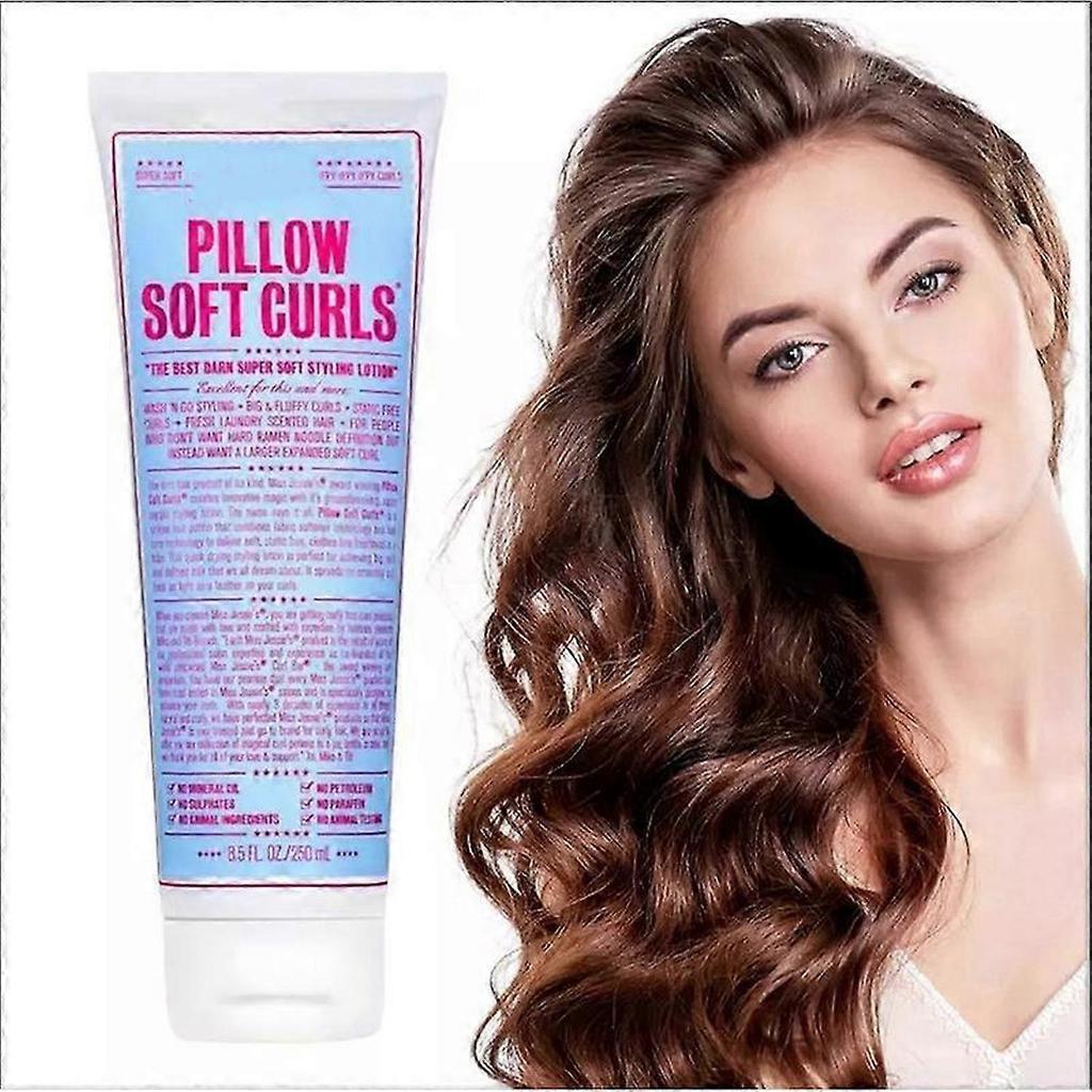 1-5x Soft Curl Lotion 250ml Hair Styling Moisturizing Curl Defining Cream for Women less