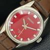 ВИНТАЖНЫЕ МЕХАНИЧЕСКИЕ ЧАСЫ SEIKO 66B JAPAN BOY С КРАСНЫМ ЦИФЕРБЛАТОМ, ВОССТАНОВЛЕННЫЕ a704664-1