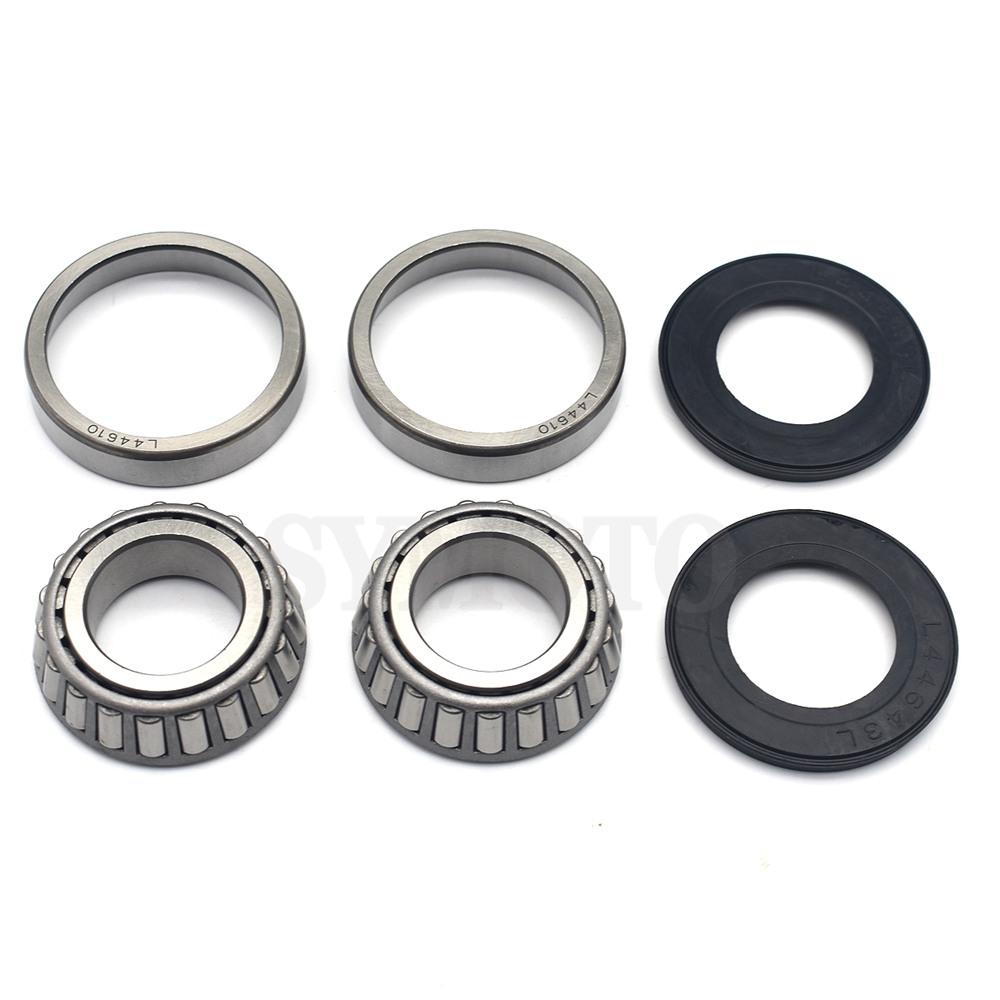 For Harley Touring Sportster 883 1200 XL Dyna Softail ALL 25x50mm Motorcycle Bearing CONE L44643 Steering Head Bearing With Seal