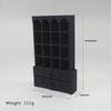 Dollhouse Mini Furniture Scene Model Miniature Retro Bookcase Mini Storage Display Cabinet Bookcase Toy Doll House Accessories