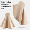Sun Beach Barrel Hat Extended Brim Protection Hat with UV Protection