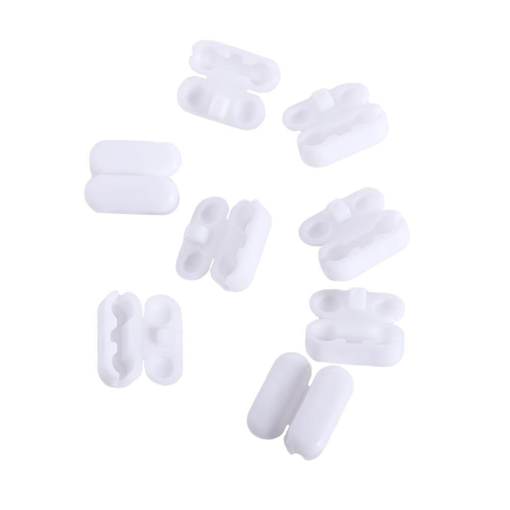 White Curtain Repair Parts Curtain Chain Connector Curtain Accessories Blinds Pull Bead Connector