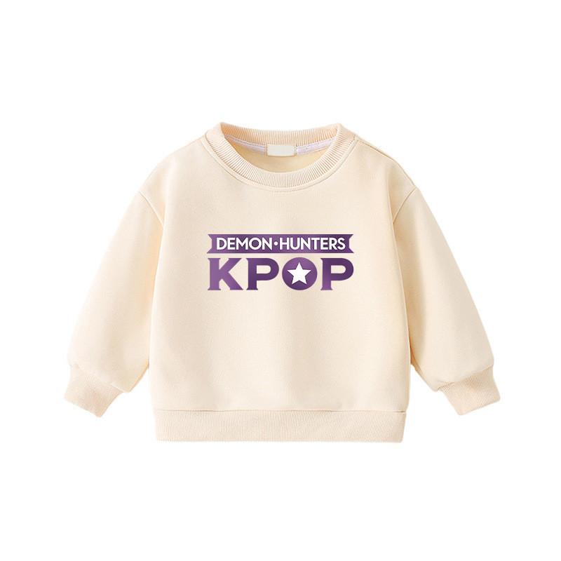 Девочки Kpop Охотники Руми Зои Мира Лонгслив Толстовка Для Детей Детей