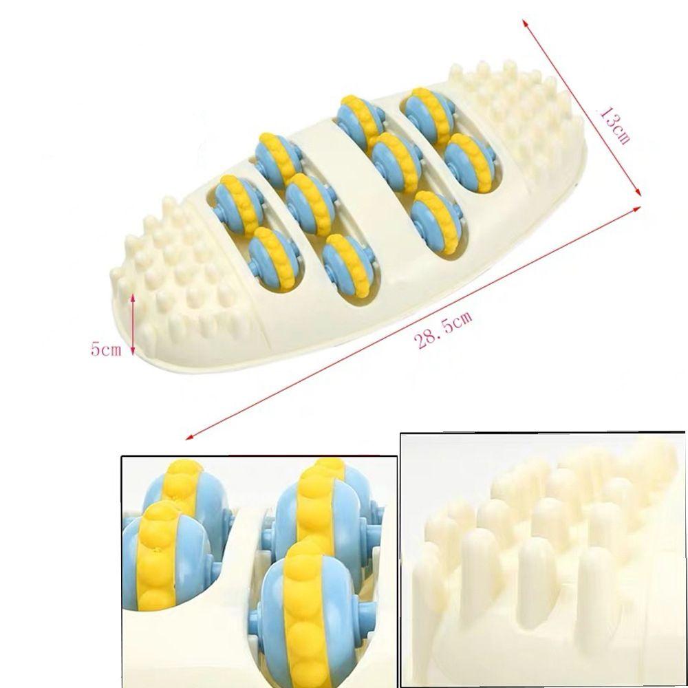 Массажный коврик, массажер, инструмент, 3D ролик шиацу, массажный ролик для ног, роликовое колесо, акупунктурная точка