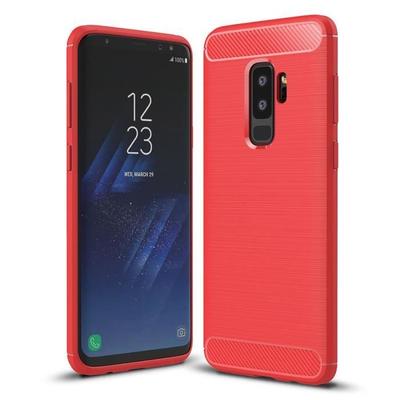Защитный чехол - Samsung - Galaxy S9 Plus - Силикон TPU - Защита от царапин - Красный