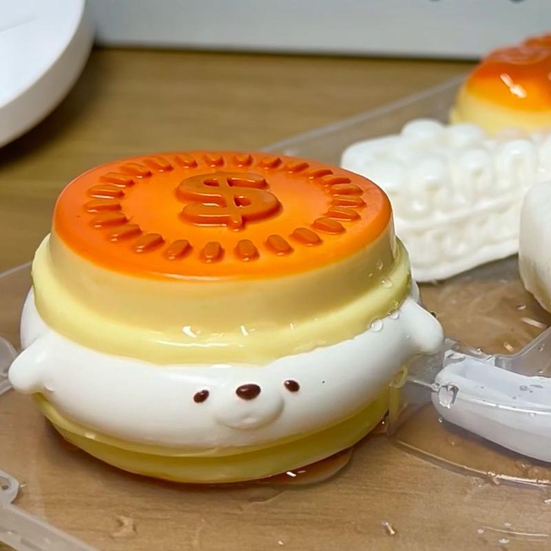 Simulation Strawberry Cake Squishy Sensory Fidget Toy Slow Rising Cream Souffle Ball Stress Relief Squeeze Decompression Toy