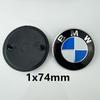 Горячие Для BMW M 45/74/82/68 мм Эмблема Логотип Центральные Колпачки Колес Автомобиля Значок На Капот Багажник Для BMW E30 E87 E81 E82 F30 F31 F32 F33 F35 F36 G21 G28 G31 G38