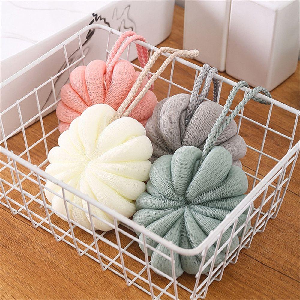 Skin Cleaning Bathroom Bath Towel Scrub Shower Supplies Body Scrubber Bubble Balls Bath Sponge